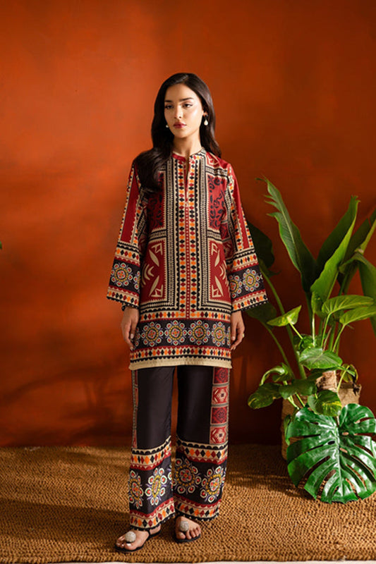 Unstitched Digital Printed Dhanak 2-Piece – Winter Wear
