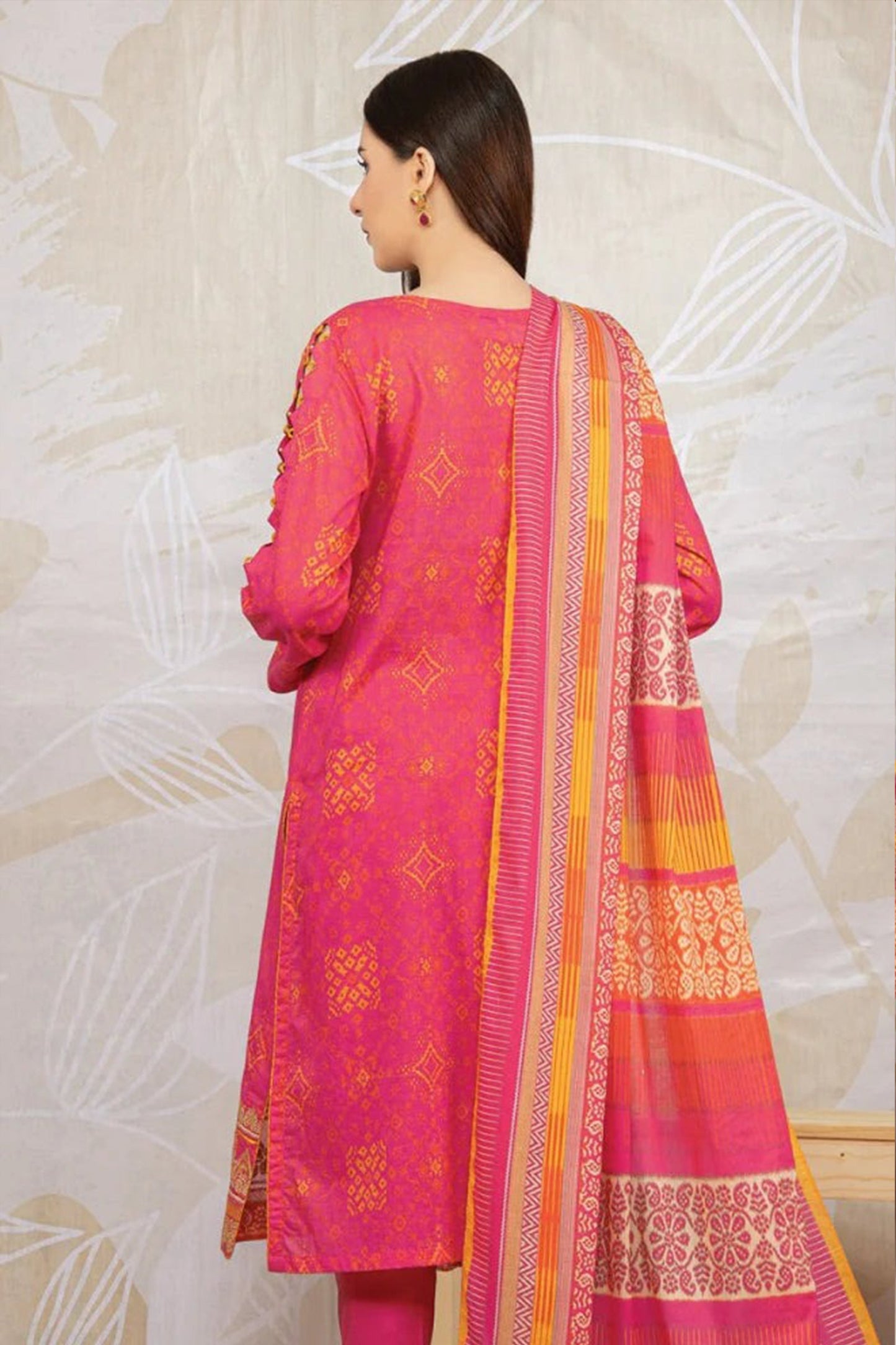 HL926- Winter 3PC Dhanak wool Printed Suit