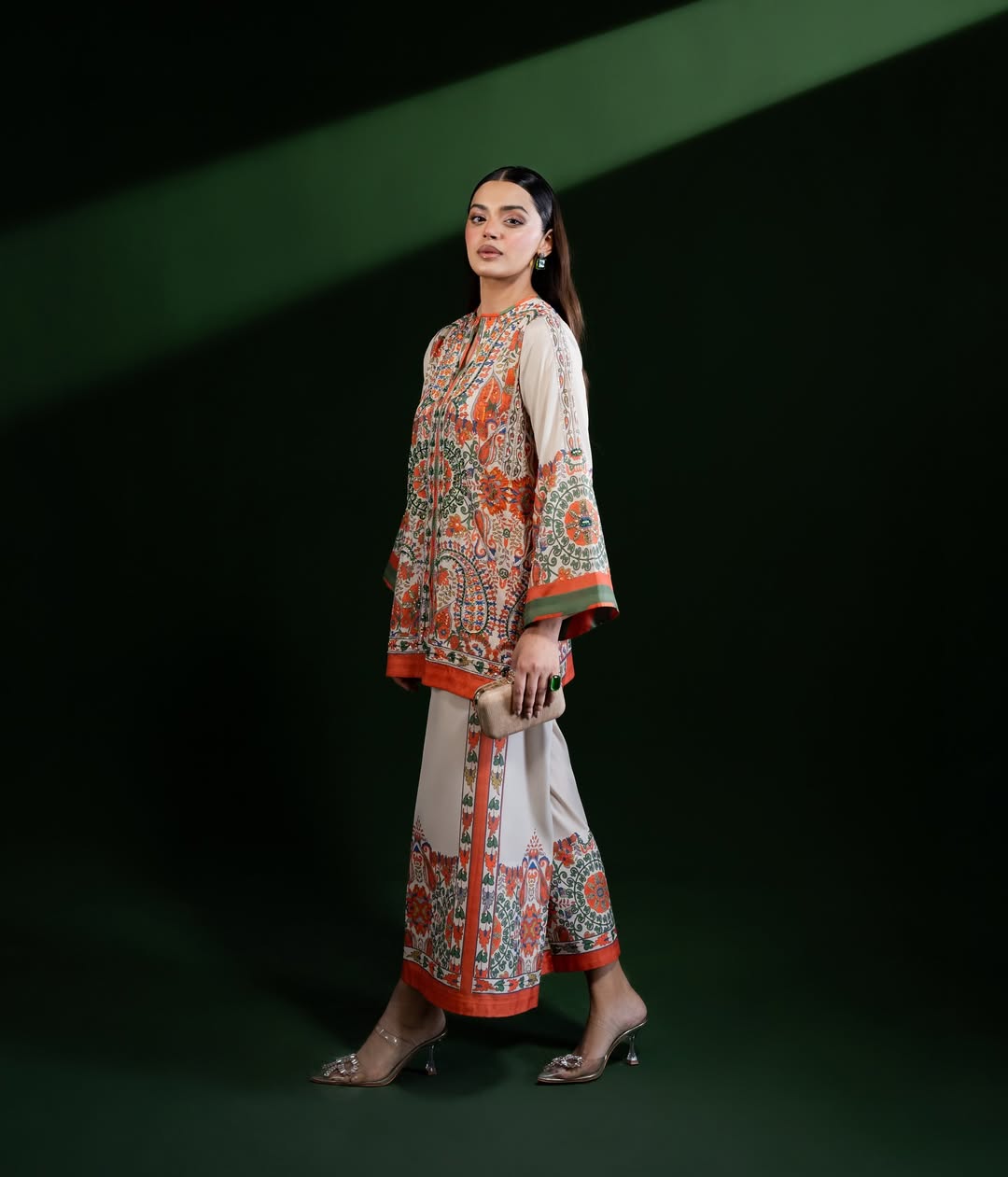 Unstitched Digital Printed Dhanak 2-Piece – Winter Wear
