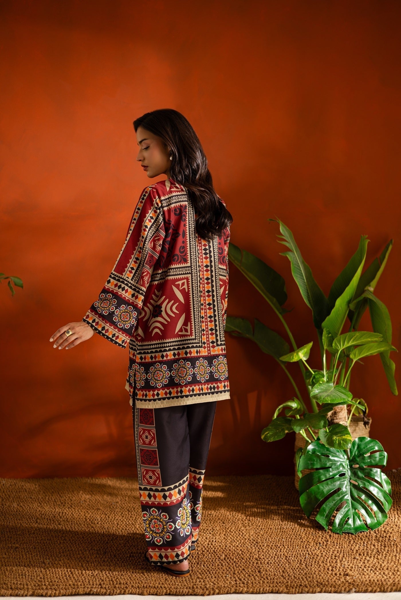Unstitched Digital Printed Dhanak 2-Piece – Winter Wear