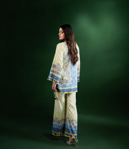 Unstitched Digital Printed Dhanak 2-Piece – Winter Wear