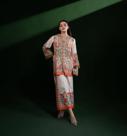 Unstitched Digital Printed Dhanak 2-Piece – Winter Wear