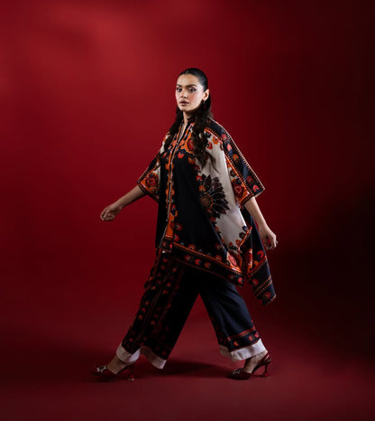 Unstitched Digital Printed Dhanak 2-Piece – Winter Wear