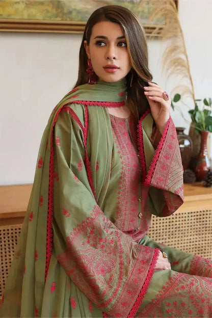 HL1002 - SUMMER COLLECTION  Bareeze 3 Piece Embroidered Lawn Suit